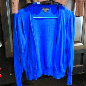 Blue cardigan Worthington size medium
